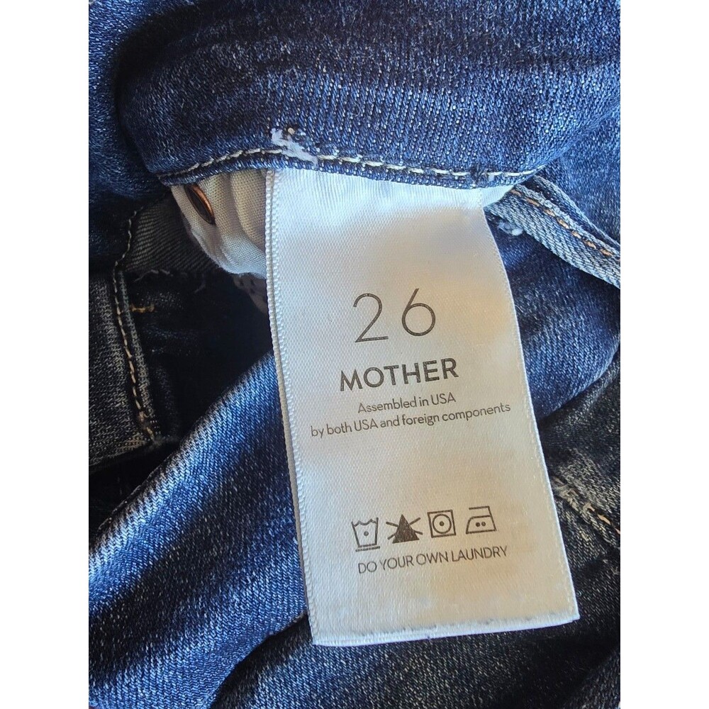 Mother high waisted looker blue jeans women's size 26‎ - Picture 11 of 12